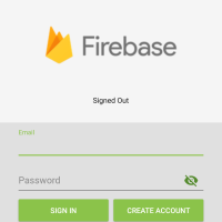 Firebase Login Using Email and Password